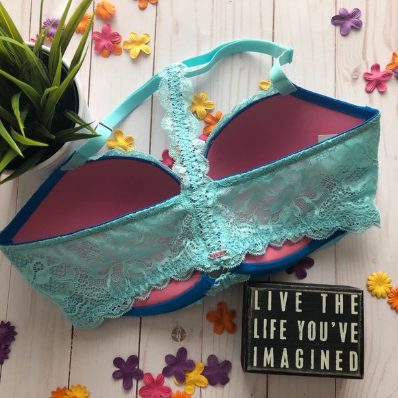 NWT Pink By VS Date Racerback, 34DD - Picture 3 of 4